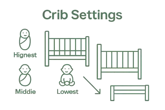 Crib Height Explained - How Tall Are Cribs & Why It Matters