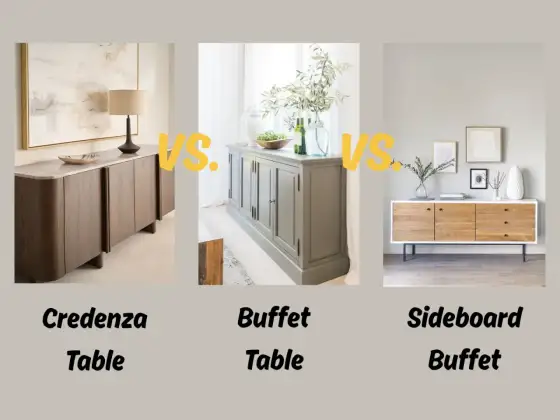 Sideboard vs. Credenza - The Real Differences You Need to Know